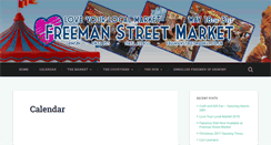 Desktop Screenshot of freemanstreetmarket.co.uk